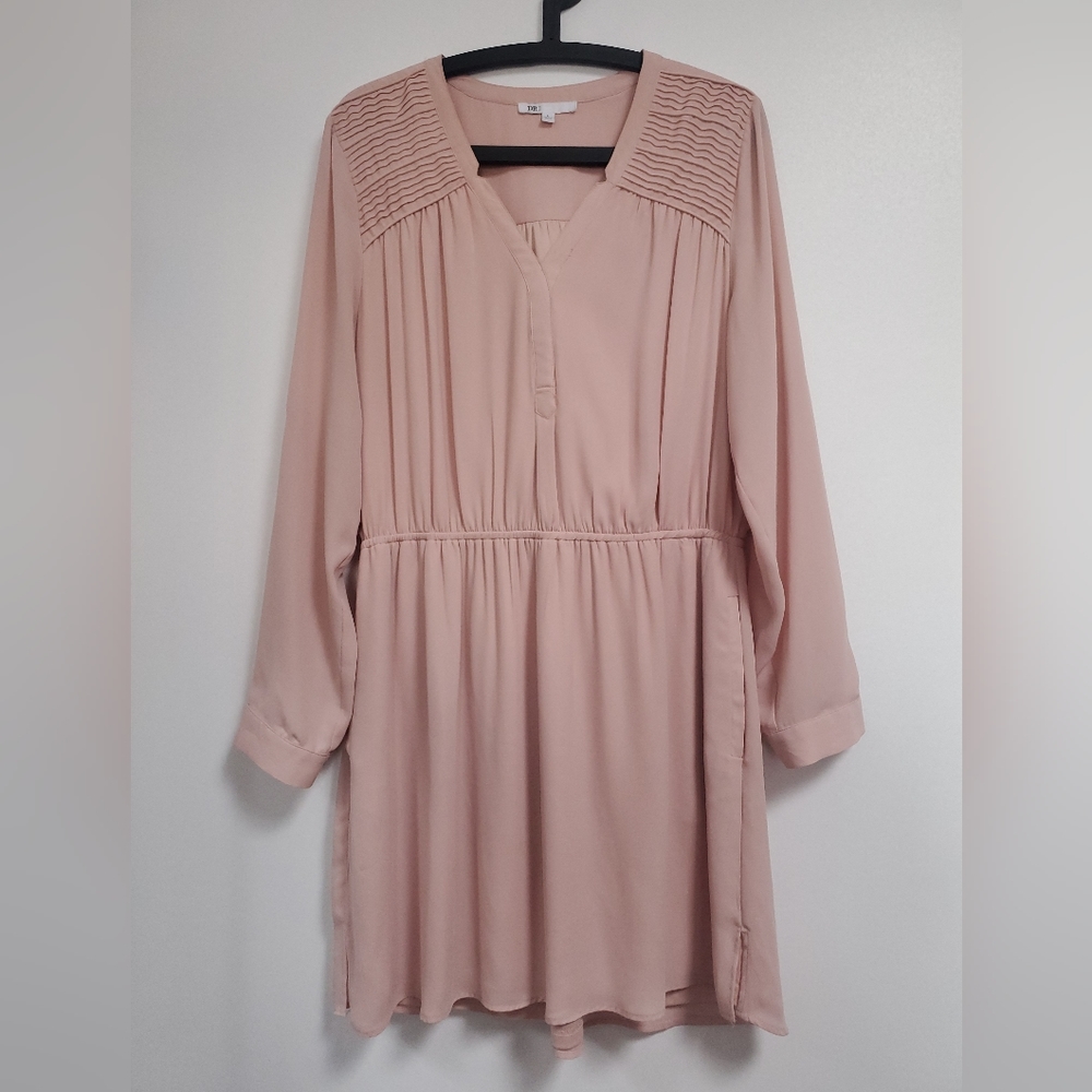 DR2 Dress - Long sleeve, Pink, Size L
